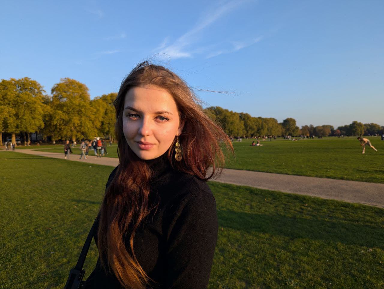 A picture of me in London